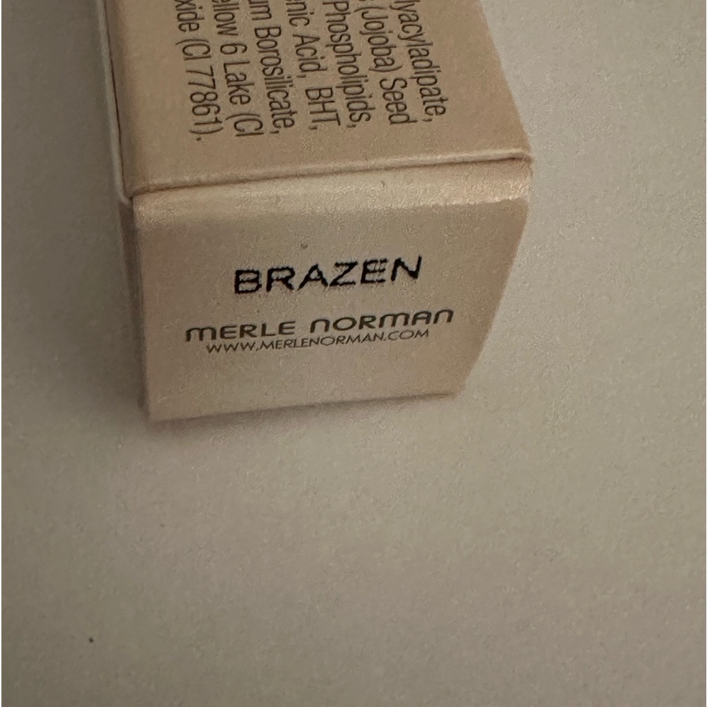 Merle Norman Plush Lip Gloss-Color Brazen